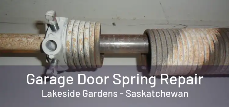 Garage Door Spring Repair Lakeside Gardens - Saskatchewan