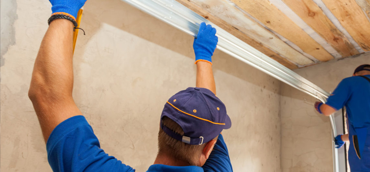 commercial overhead garage door repair in Transcona